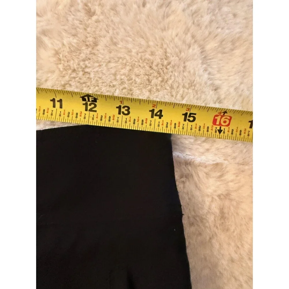 Anthropologie Sailor Shorts Womens 6 Black High Waist Button Front Twill Dressy - Picture 6 of 16
